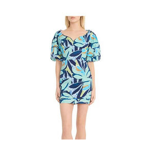 Donna Morgan Poplin Floral Print Sheath Mini Dress Size 12